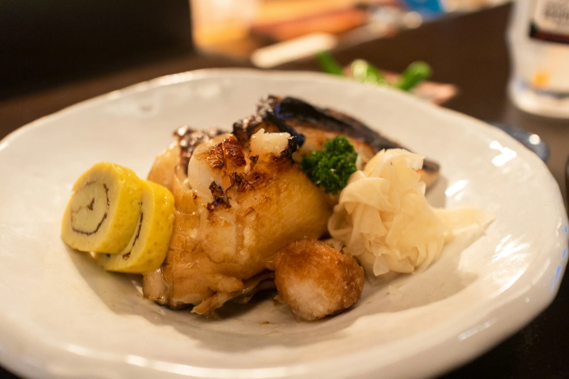 圓鱈的口感富彈性，風味淡雅，令人驚艷。