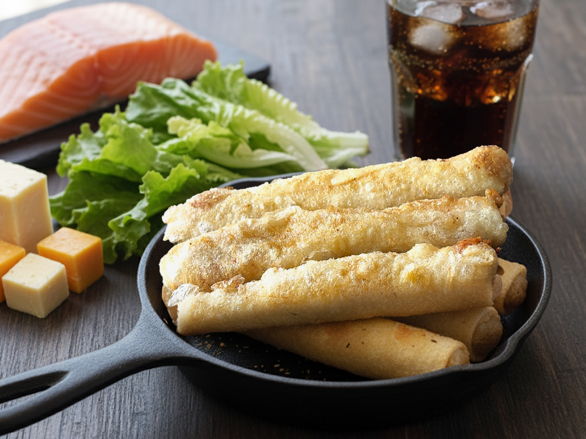 起司鮭魚洋芋捲