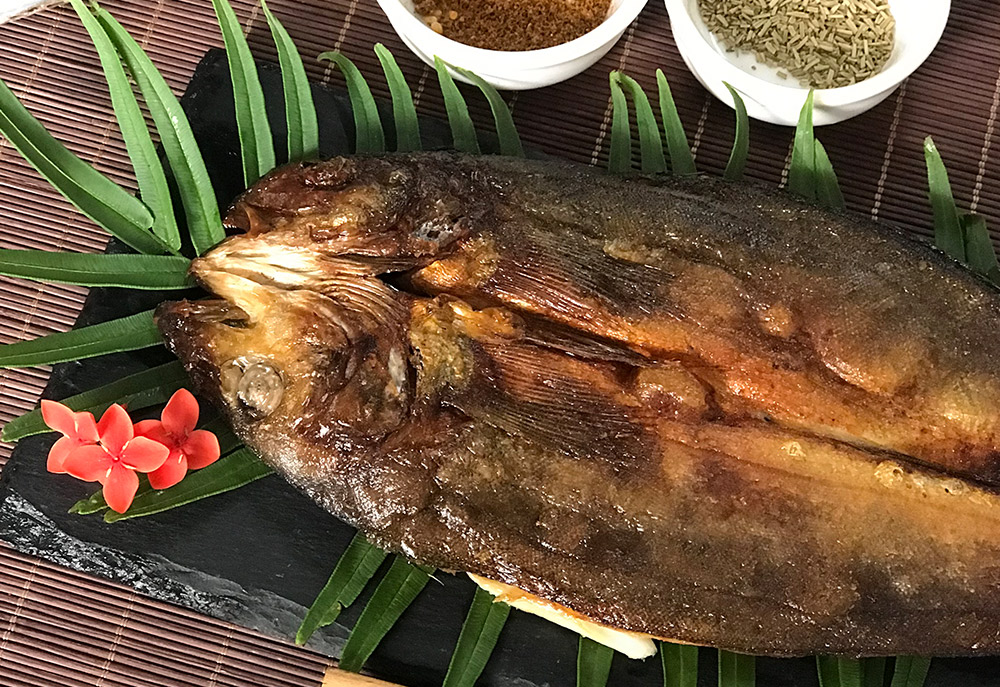 乾煎花魚一夜干