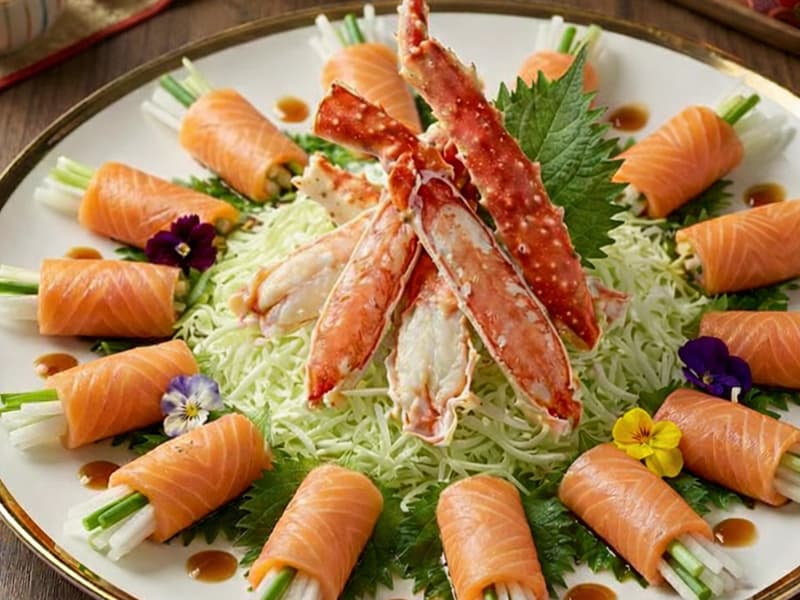 年菜｜鮭珍蟹寶紅不讓