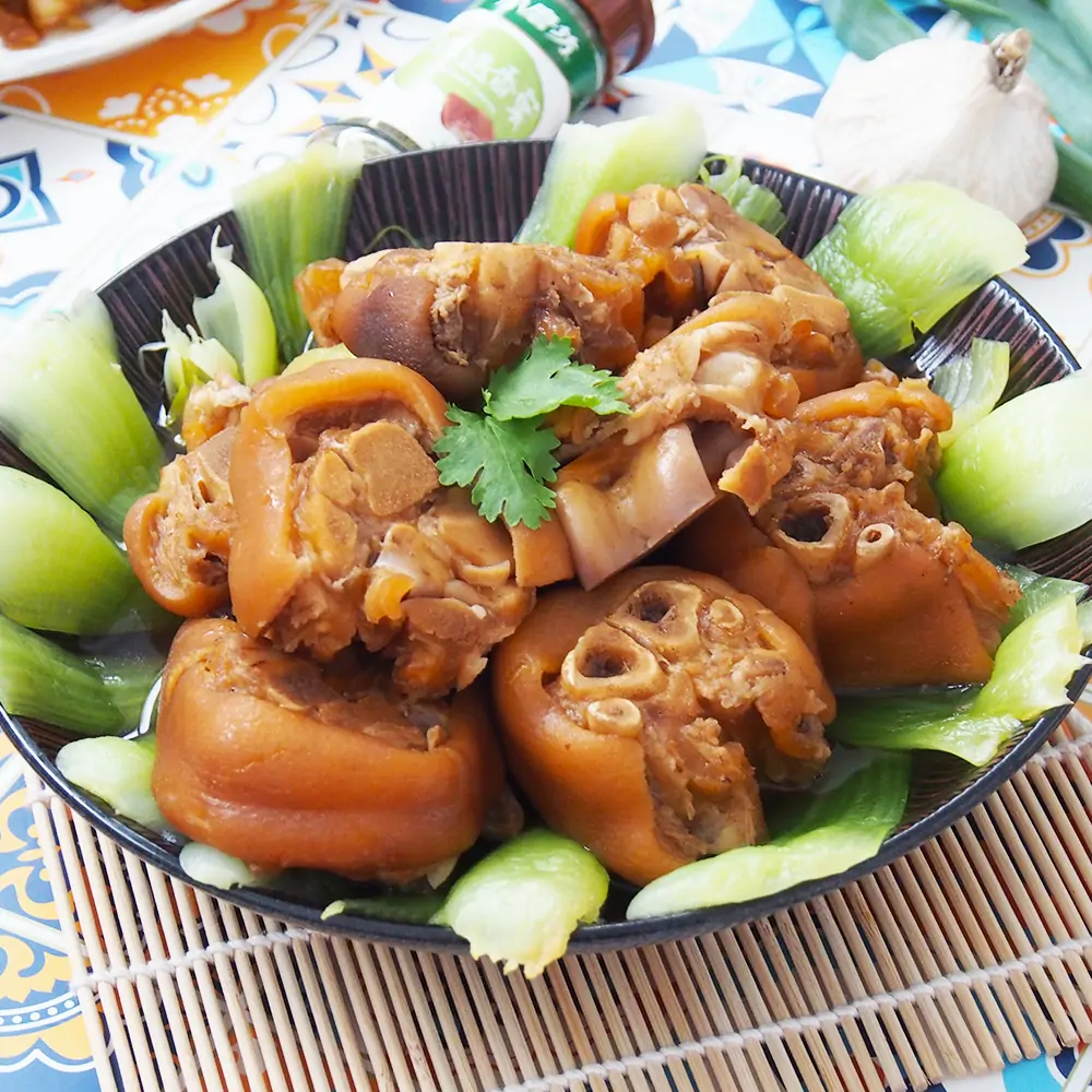 紅燒豬腳圈｜膠質豐厚滷豬腳｜年菜必備紅燒豬腳