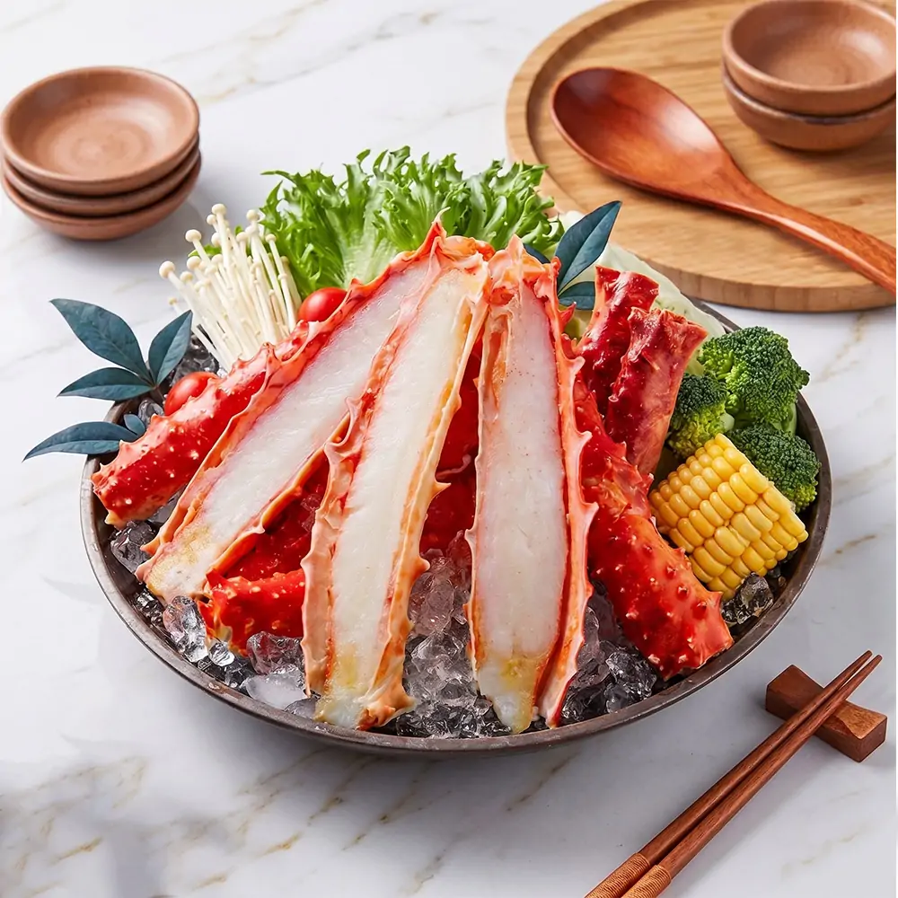 生帝王蟹腳切盤