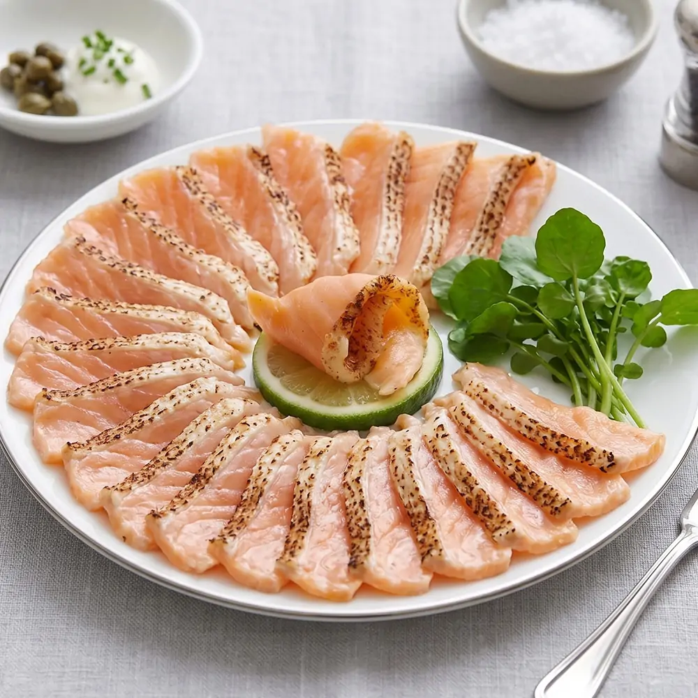 炙燒鮭魚腹片