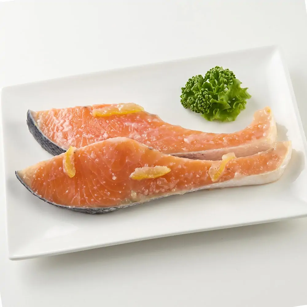 柚子鹽麴鮭魚