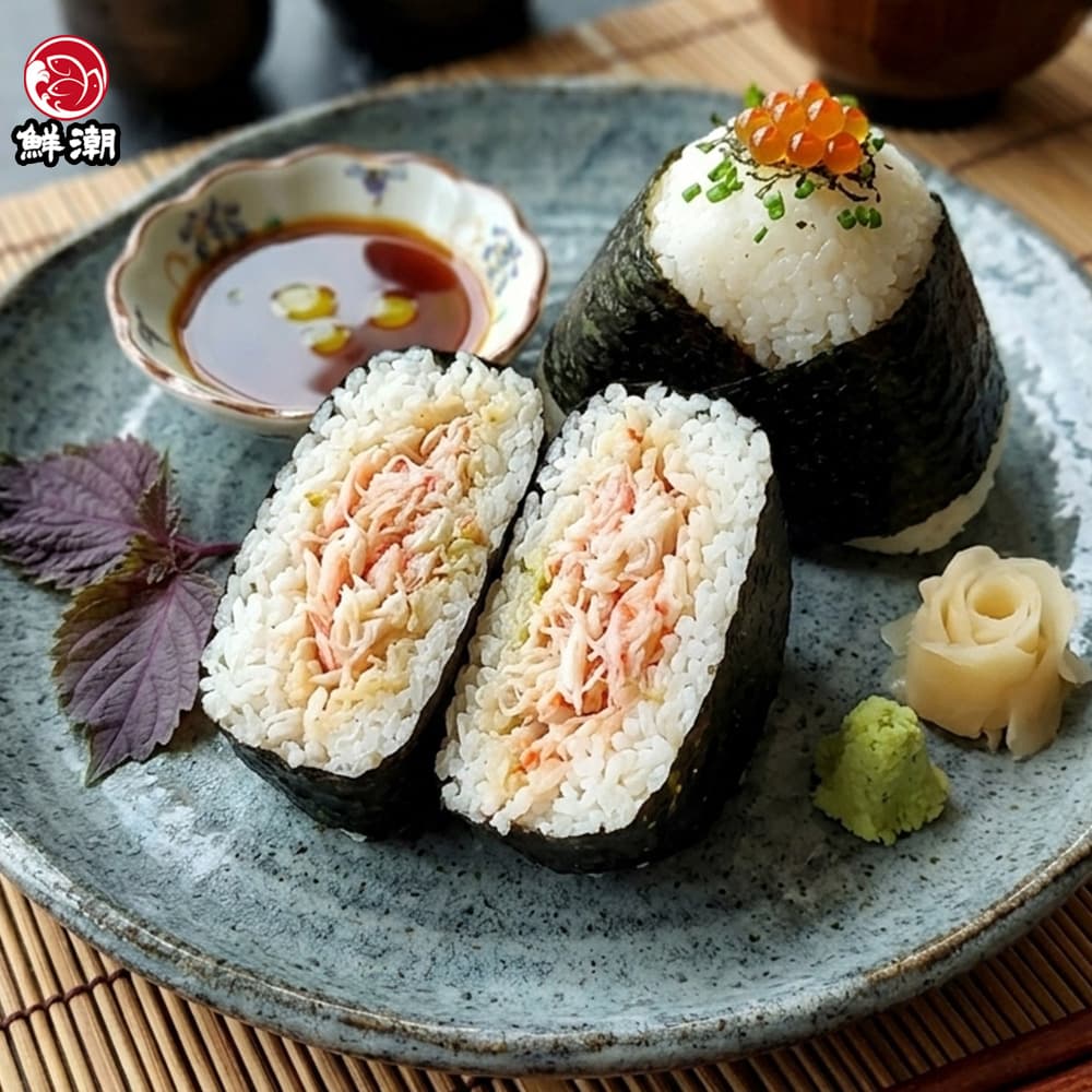 熟凍松葉蟹碎肉，能完美融入冷盤、熱食或主食，增添高級感