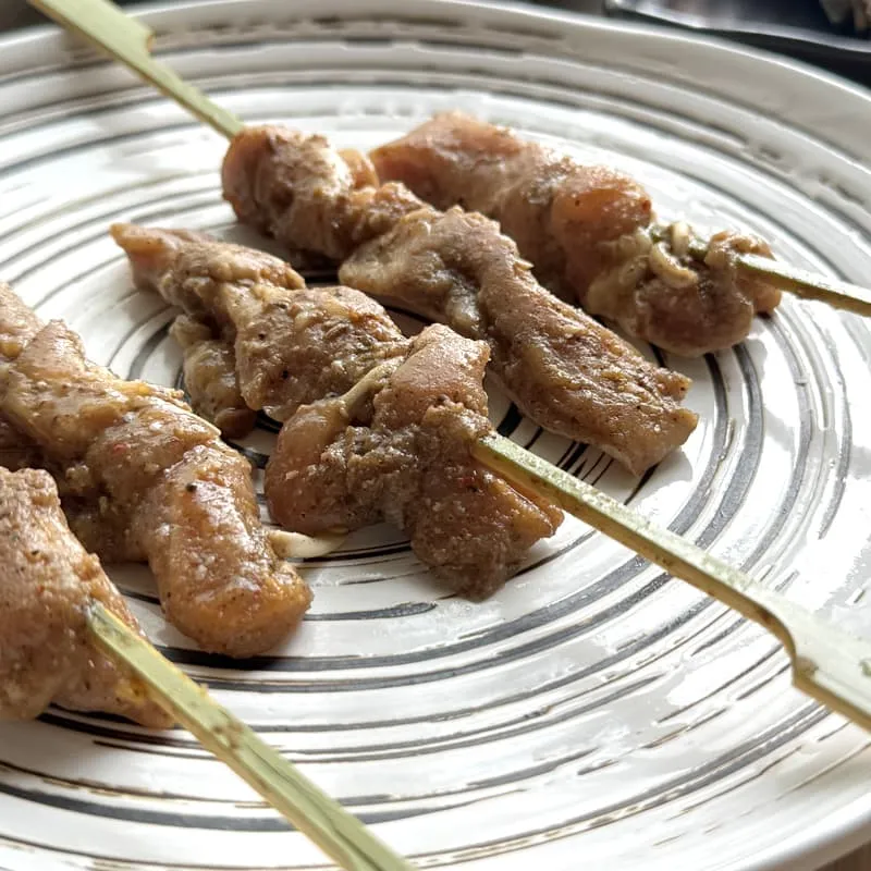 孜然雞肉串
