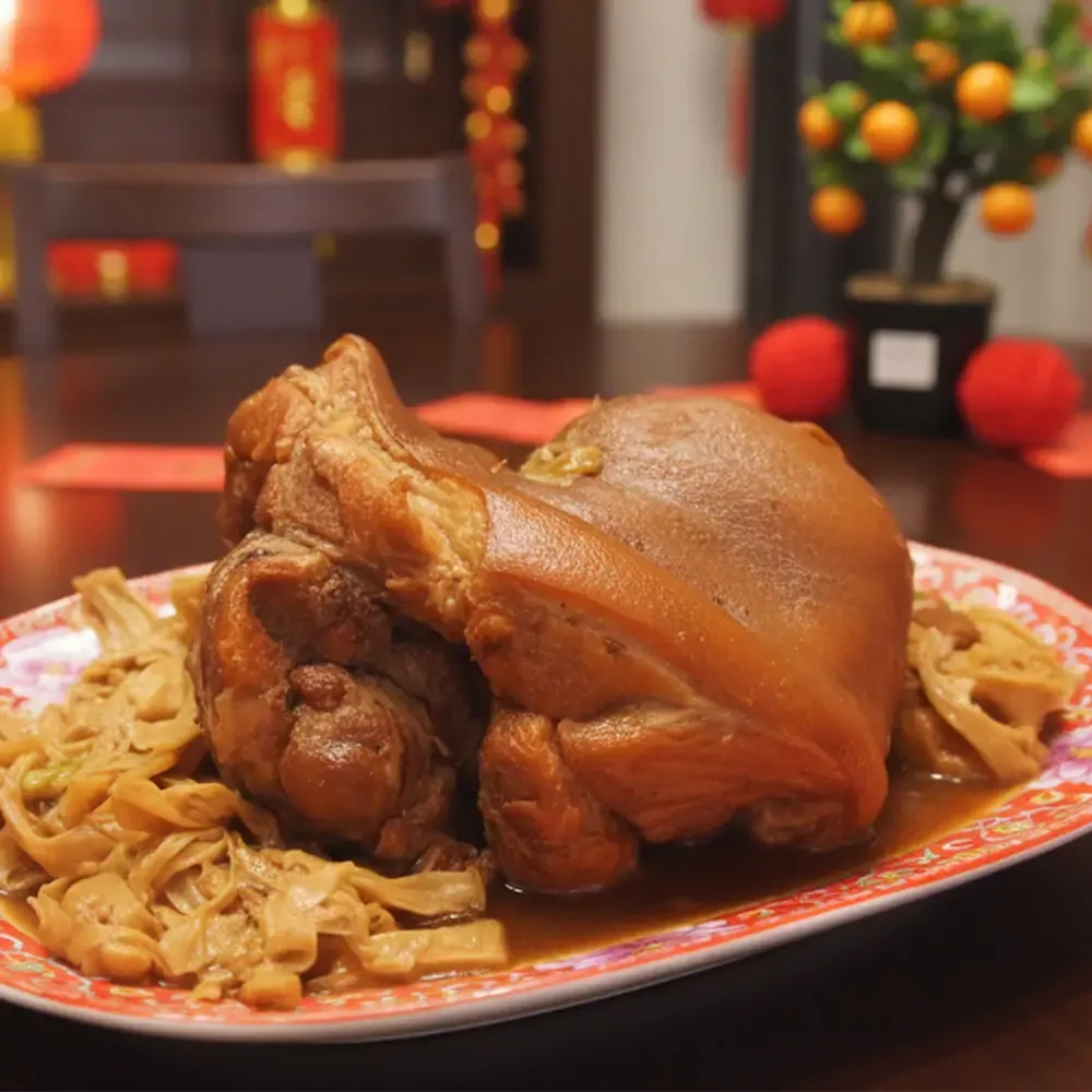 嫩筍燴蹄膀｜經典辦桌級膠質年菜